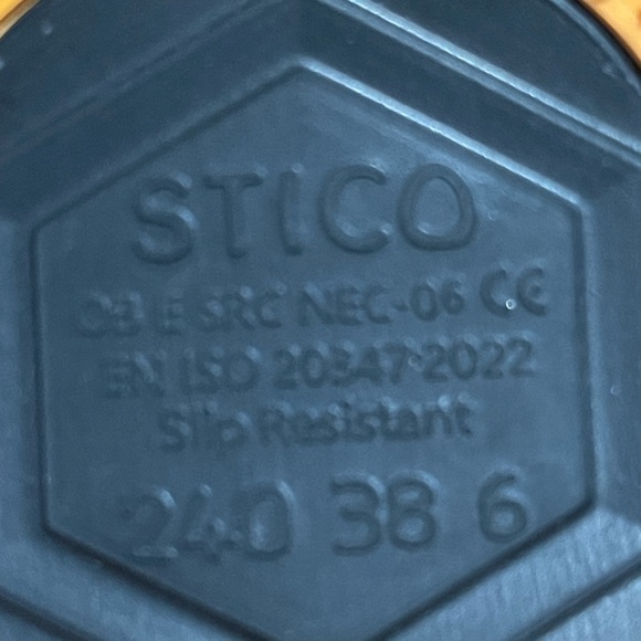 Stico Black Slip-On Clogs Slip Resistant - Picture 5 of 5